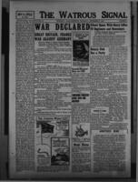 The Watrous Signal September 7, 1939