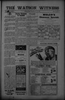 The Watson Witness July 27, 1939