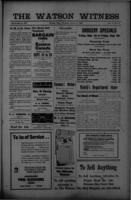 The Watson Witness August 31, 1939