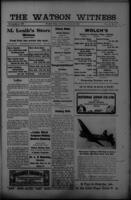 The Watson Witness August 13, 1942