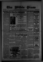 The Wilkie Press March 15, 1940