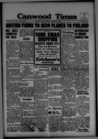 Canwood Times December 7, 1939