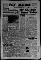 CCF News for British Columbia and the Yukon April 13, 1949