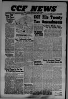 CCF News for British Columbia and the Yukon April 15, 1948