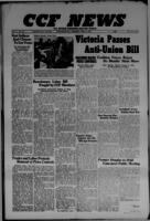 CCF News for British Columbia and the Yukon April 3, 1947