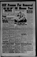 CCF News for British Columbia and the Yukon April 5, 1950