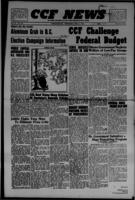 CCF News for British Columbia and the Yukon April 6, 1949