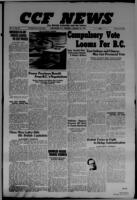 CCF News for British Columbia and the Yukon January 23, 1947