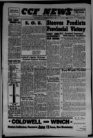 CCF News for British Columbia and the Yukon June 1, 1949