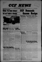 CCF News for British Columbia and the Yukon November 16, 1949