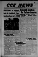 CCF News for British Columbia and the Yukon November 6, 1947