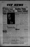 CCF News for British Columbia and the Yukon November 9, 1949