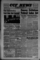 CCF News for British Columbia and the Yukon September 9, 1948