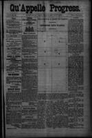 Qu'Appelle Progress July 2, 1886