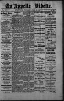 Qu'Appelle Vidette April 21, 1887