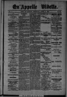 Qu'Appelle Vidette April 9, 1885