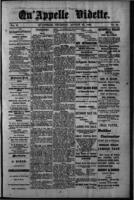 Qu'Appelle Vidette August 12, 1886