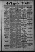 Qu'Appelle Vidette August 20, 1885