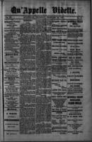 Qu'Appelle Vidette February 10, 1887