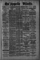 Qu'Appelle Vidette February 3, 1887