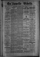 Qu'Appelle Vidette July 1, 1886