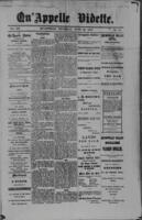 Qu'Appelle Vidette June 23, 1887