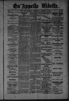 Qu'Appelle Vidette March 19, 1885