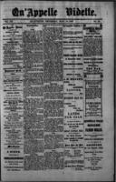 Qu'Appelle Vidette May 12, 1887