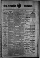 Qu'Appelle Vidette November 10, 1887