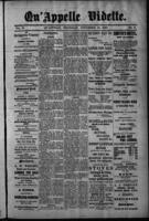 Qu'Appelle Vidette November 12, 1886