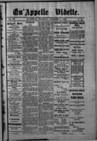 Qu'Appelle Vidette September 1, 1887