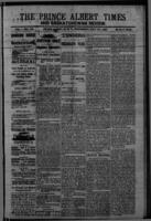 The Prince Albert Times and Saskatchewan Review July 25, 1883