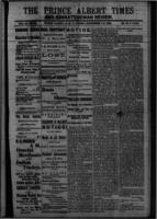 The Prince Albert Times and Saskatchewan Review November 16, 1883
