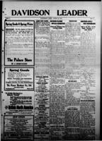 Davidson Leader April 20, 1916