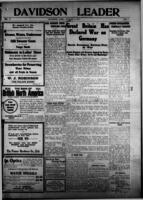 Davidson Leader August 6, 1914