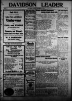 Davidson Leader October 29, 1914