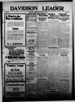 Davidson Leader September 30, 1915