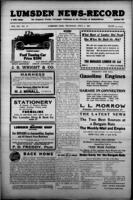 Lumsden News-Record April 1, 1915