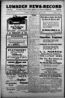 Lumsden News-Record April 22, 1915