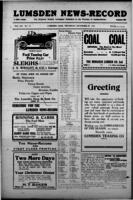 Lumsden News-Record December 23, 1915