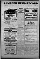Lumsden News-Record December 9, 1915