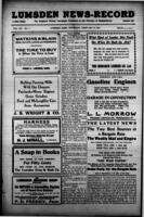 Lumsden News-Record February 18, 1915