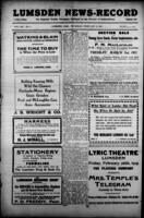 Lumsden News-Record February 25, 1915