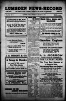 Lumsden News-Record January 14, 1915