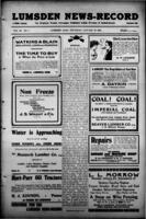 Lumsden News-Record January 29, 1914