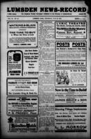 Lumsden News-Record July 23, 1914