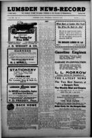 Lumsden News-Record March 25, 1915