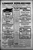 Lumsden News-Record May 13, 1915