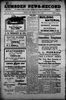 Lumsden News-Record May 6, 1915