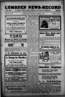 Lumsden News-Record October 15, 1914